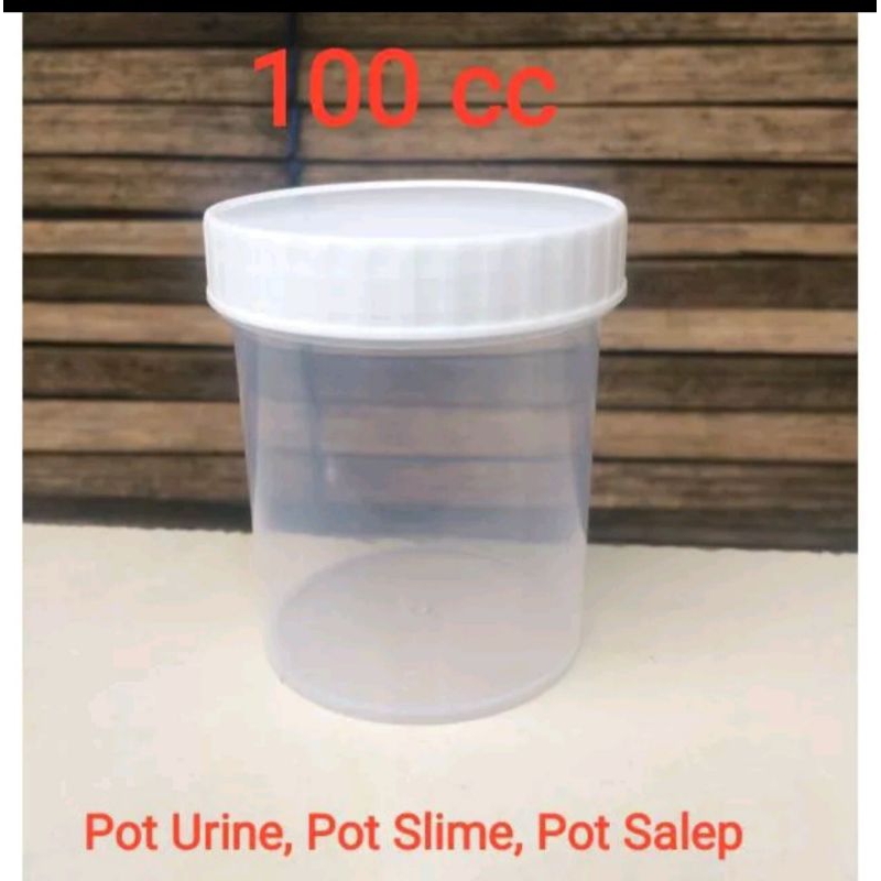 pot Urine 100cc/pot slime 100cc
