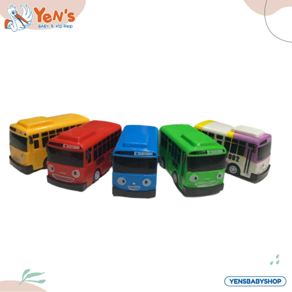 Mainan Bis Tayo The Little Bus Friends Set isi 5 pcs