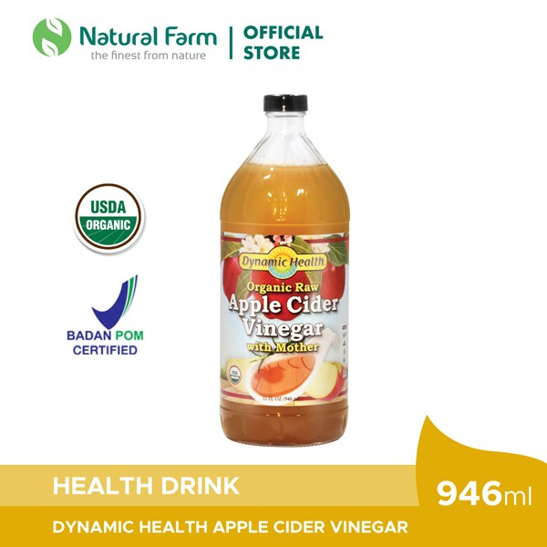 

Dynamic Health Apple Cider Vinegar 32 oz (946ml) 0RIGINAL GARANSI RESMI 100%