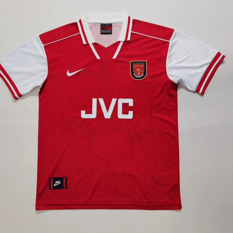 JERSEY ARSENAL RETRO 1996-1998 Kualitas Premium