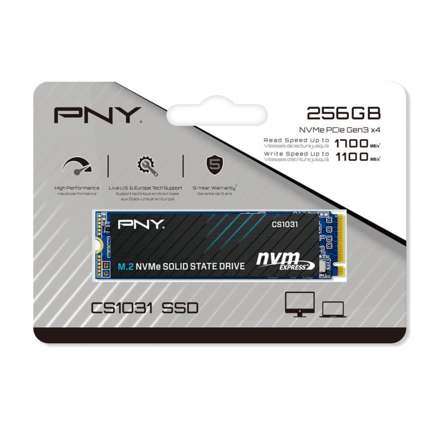 PNY SSD CS1031 256GB M.2 NVME GEN 3X4