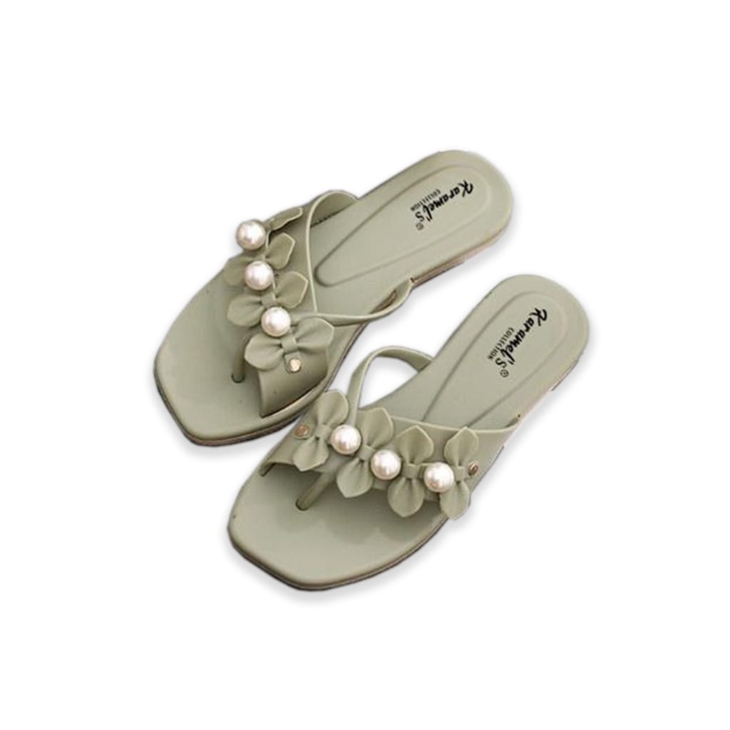 SANDAL WANITA TEPLEK CANTIK SANDAL TEPLEK WANITA SANDAL FLAT