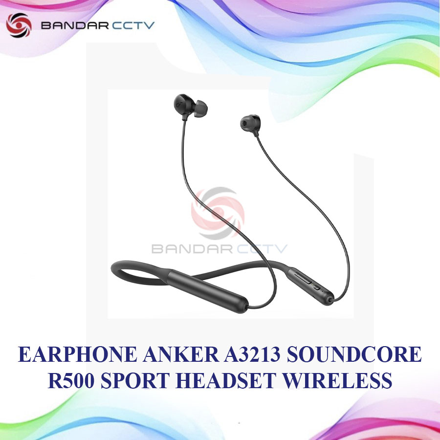 Earphone Soundcore Anker A3213 R500 Sport Headset Wireless