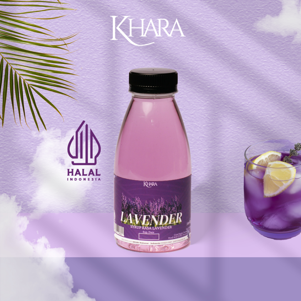 

Sirup Khara Lavender 350ml - Khara Lavender Flavoured Syrup 350ml