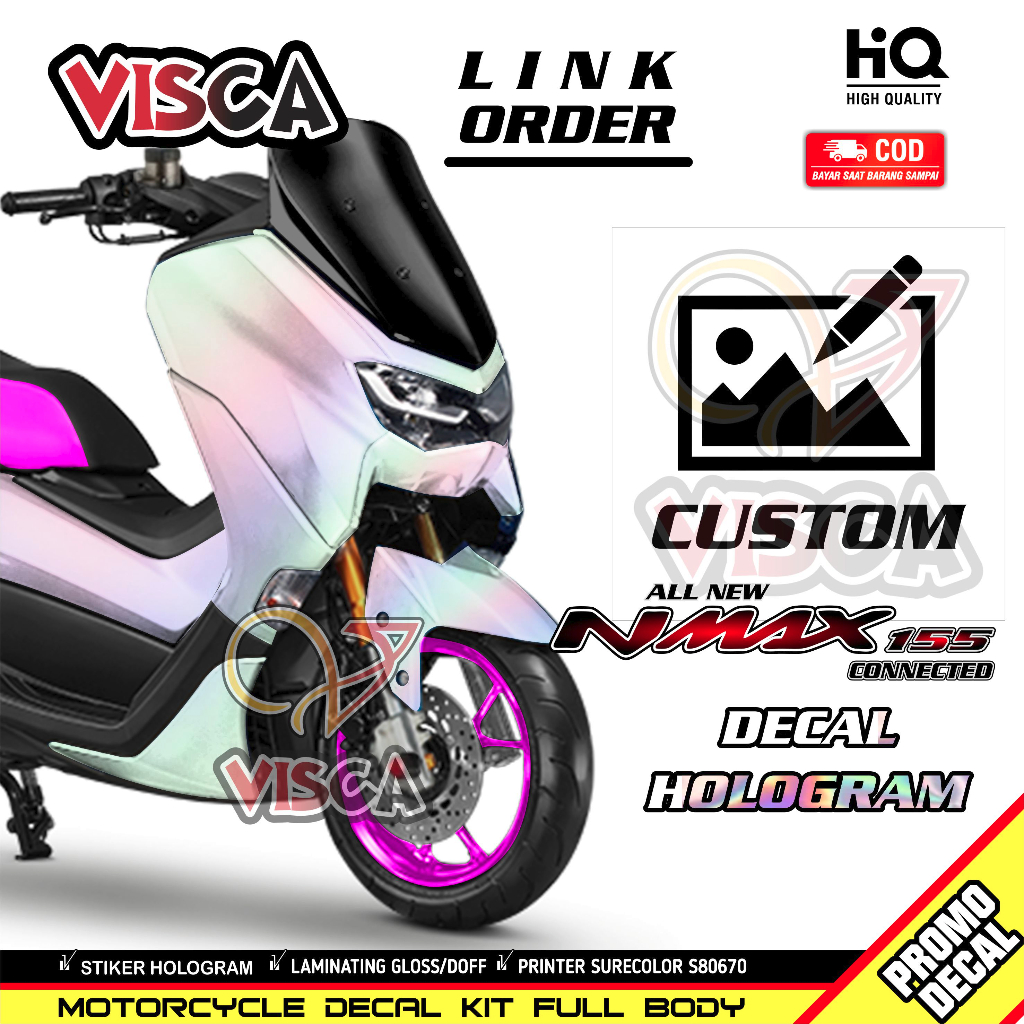 Decal Nmax Old Decal Nmax Full Body Dekal Nmax Stiker Nmax Full Body Hologram Polos