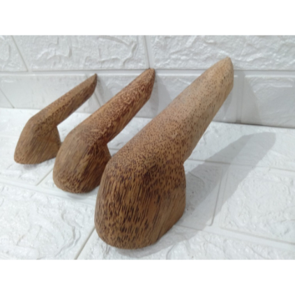 【F⚡ASH SALE✅】Ulekan Akar Bambu Ukuran Besar / Ulekan Kayu Kelapa/Glugu Asli Pengerajin / Munthu Kayu