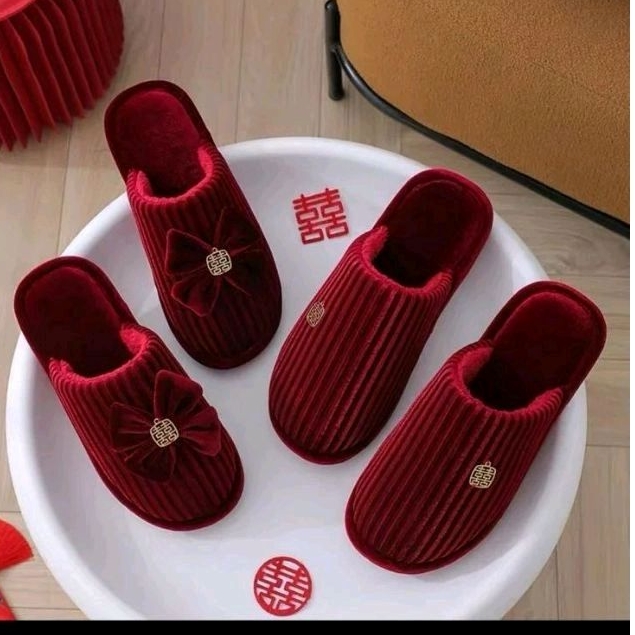 sandal couple wedding