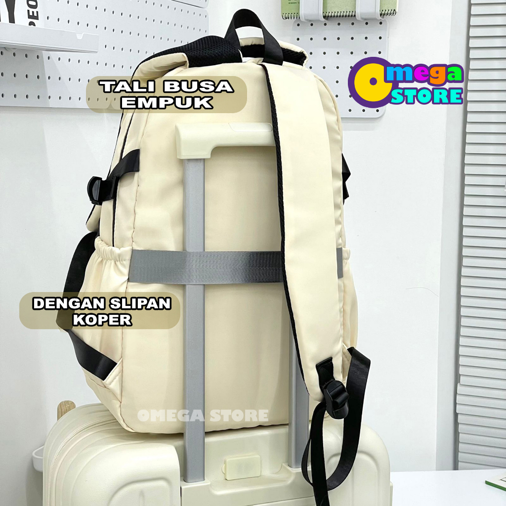 [O&amp;S] Tas Ransel Anak Sekolah SD SMP SMA Tas Punggung Unisex Backpack Laptop-OS308