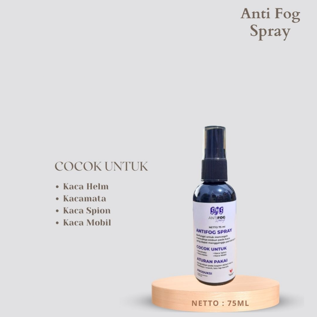 CLEANSER ANTIFOG 75ML