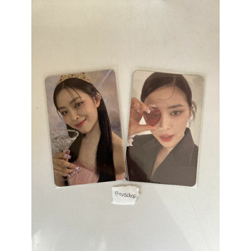 [READY] Itzy Ryujin Checkmate album PC photocard