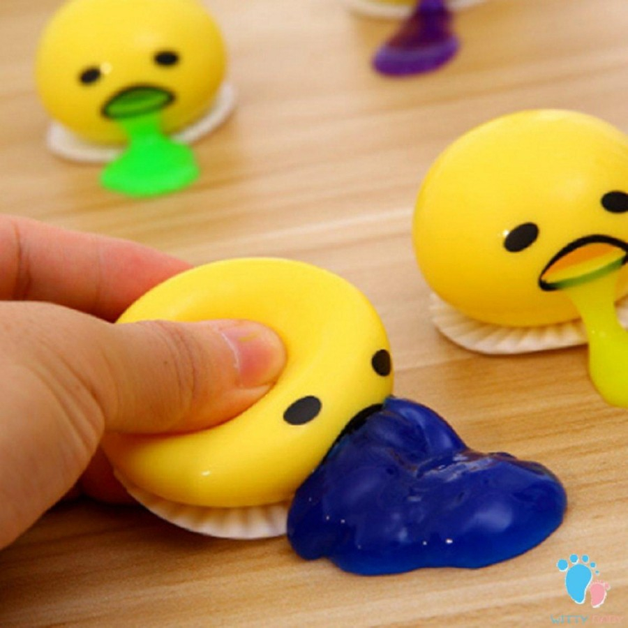 Mainan Squishy Slime Telur Emoji Muntah Splat toys - mainan anak /mainan slime /mainan squishy /mainan anak /mainan murah