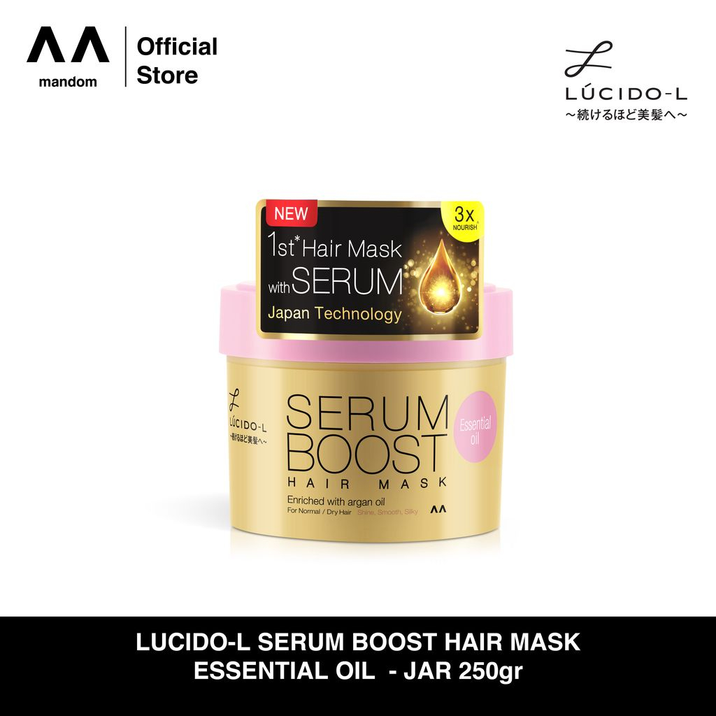 LUCIDO-L SERUM BOOST HAIR MASK 250GR