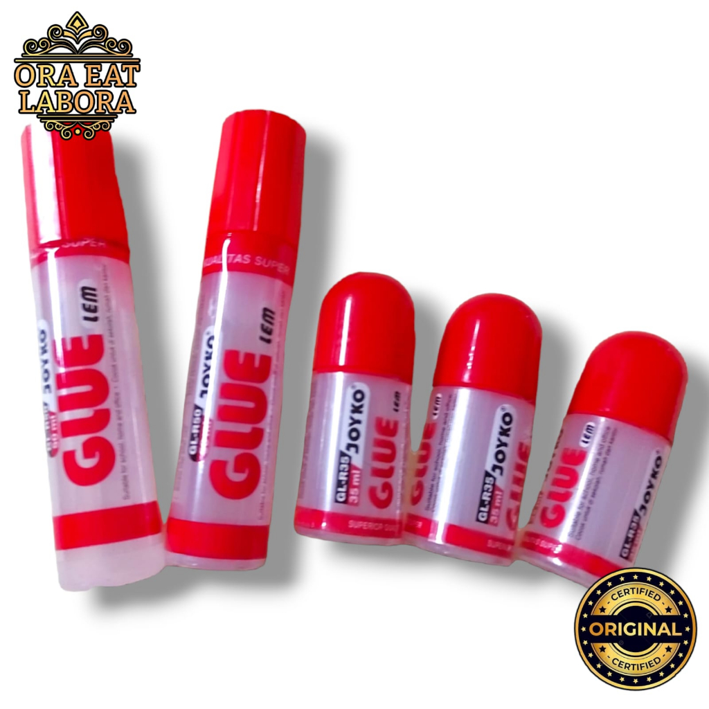 

Glue Cair Joyko Lem Cair Kualitas Super - Ora Eat Labora