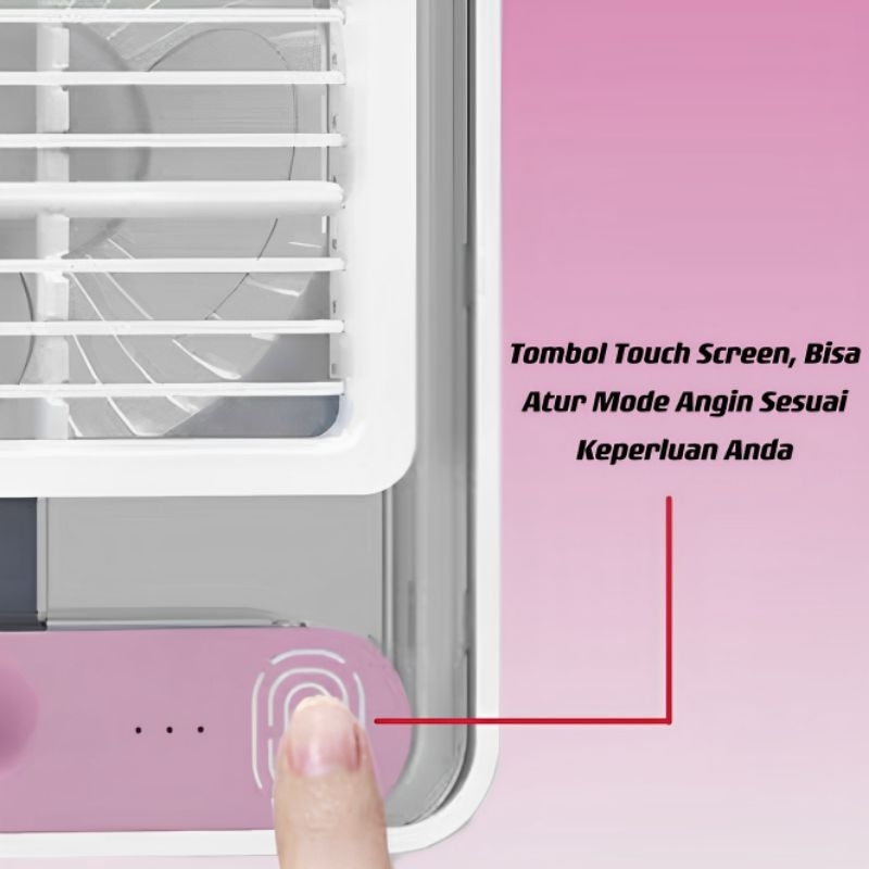 AIR COOLER FAN Mini AC Portable USB High Quality Import AC MINI⭐ICM.OLSHOP⭐