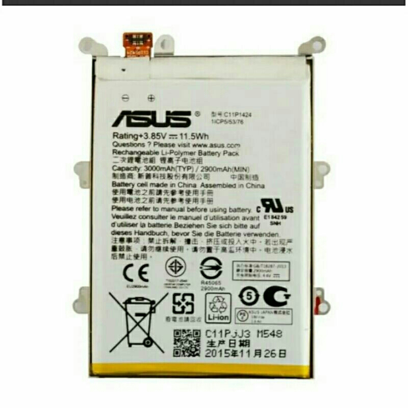 batre hp Asus z008d z00ad normal udh tested