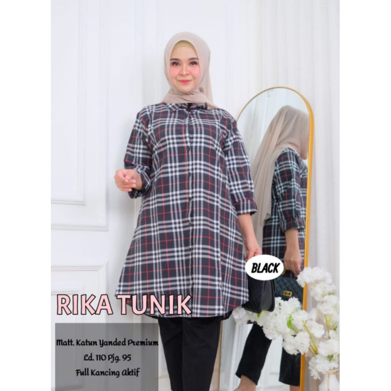 RIKA LONG  TUNIK BAJU WANITA TERBARU