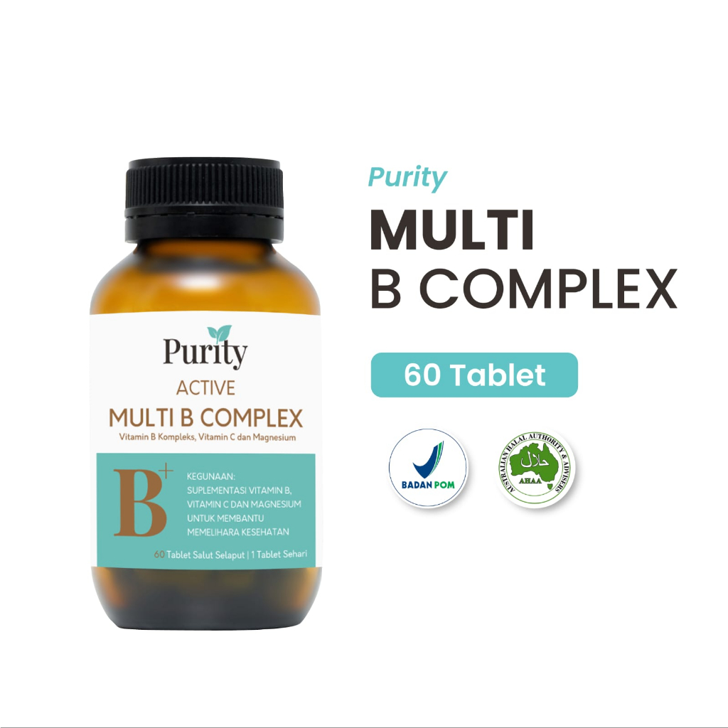 PURITY Active Multi B Complex 60 tablet