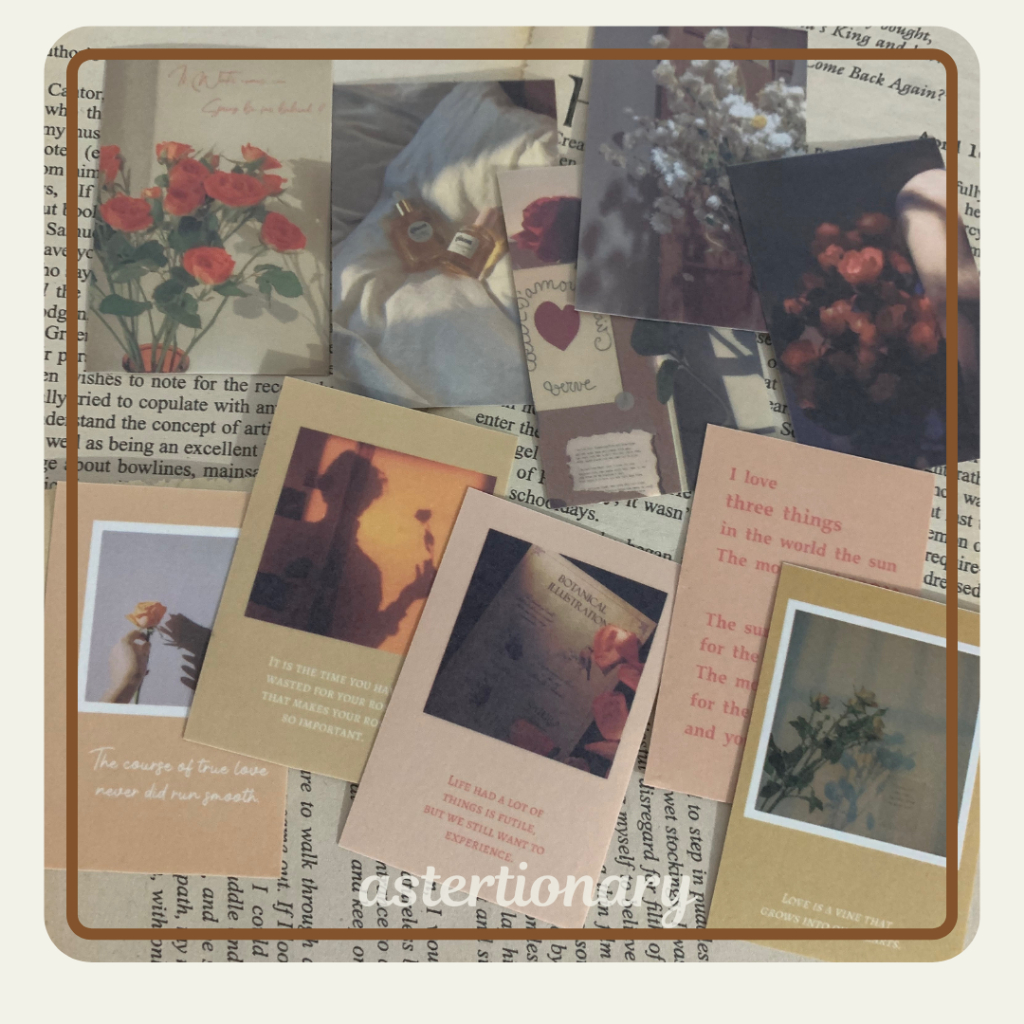 

Stiker Aestheticism gaya vintage untuk dekorsi journal vintage journal scrabook