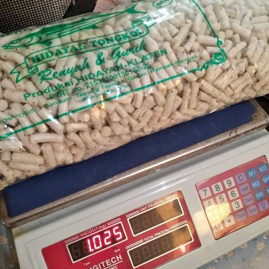 PRODUKSI KERUPUK IKAN TONGKOL ASLI / KRUPUK STIK IKAN TONGKOL  1KG