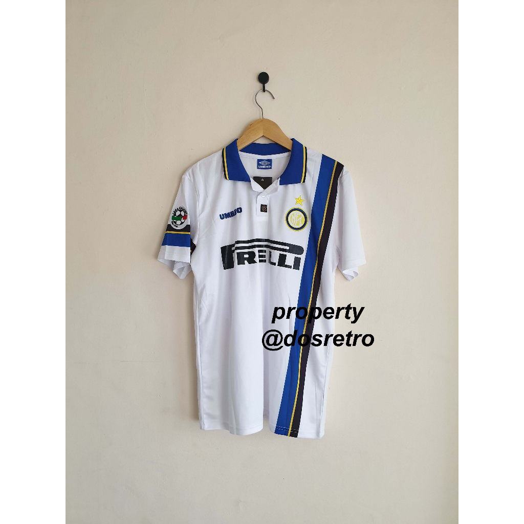 Jersey Retro Rare Inter Milan Away 1997 1998  RONALDO 10