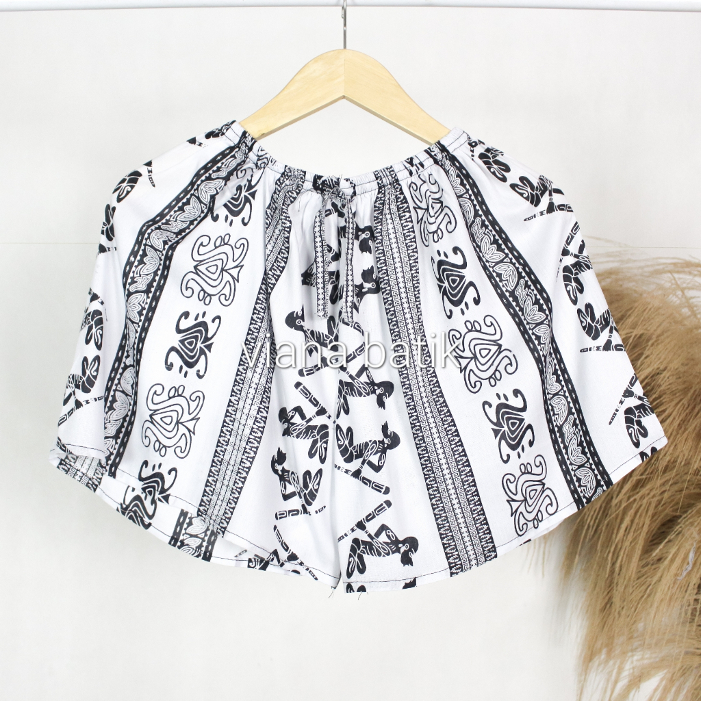 Hotpants Celana Santai Wanita Bahan Rayon Bekualitas Celana Pendek Wanita