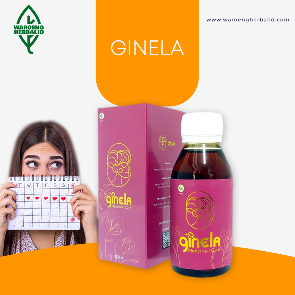 GINELA Menstrual Mampu Atasi Nyeri Haid & Memperlancar Siklus Haid