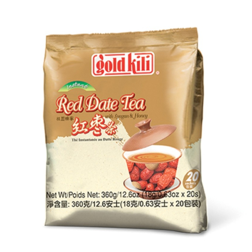 

Gold Kili Instant Red Date Drink Red Dates Tea Teh Angco Longan Honey Red Dates Goldkili