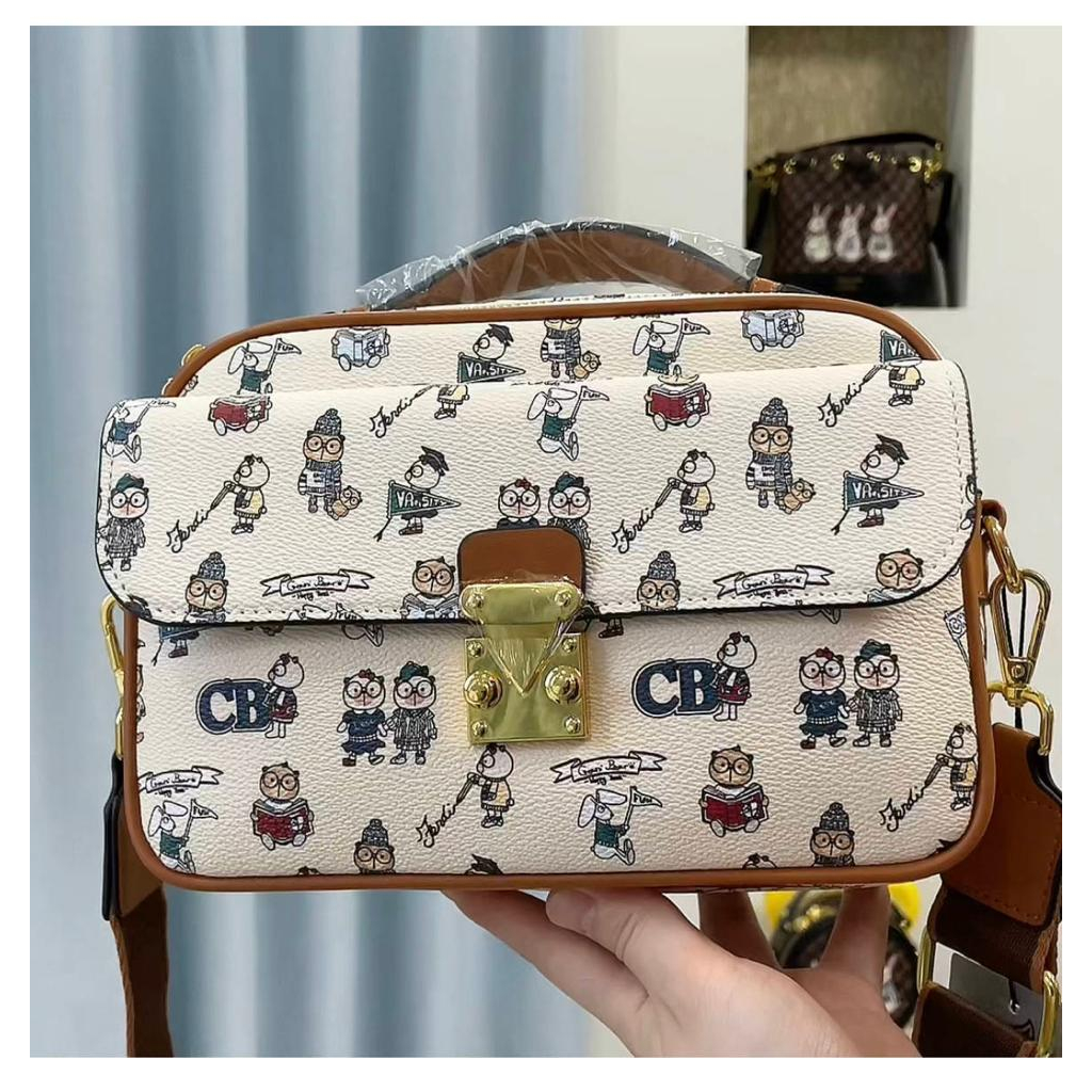 CreamBear Original C12451 Hand Bag Tas Tangan Tas Selempang Wanita Cream Bear