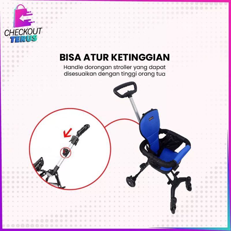 [Rumahbayipdg] KERETA DORONG BAYI STROLLER BAYI DAN ANAK MAGIC STROLLER