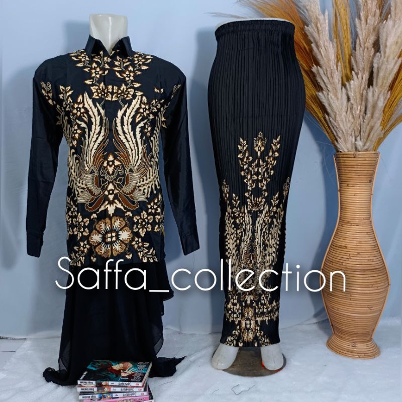 kemeja batik couple/batik couple rok prisket/couple kemeja/couple