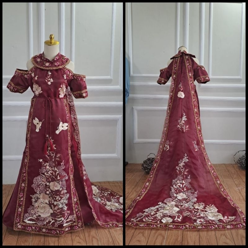 Cheongsam dress pesta / baju china chinese / sangjit / qipao