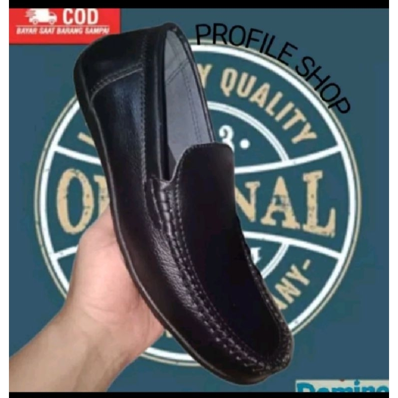 Sepatu Loafers Casual Pria Pantifel Anti Slip Kantor Cowok Kualitas Bagus sepatu gaya santai