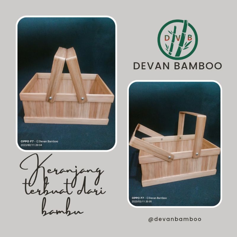 KERANJANG PARCEL - KERANJANG HANTARAN -  KERANJANG BUAH -  KERANJANG BAMBU