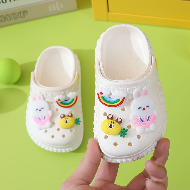 Sandal ANAK BAIM IMPORT sandal pantai anak laki -laki dan perempuan indoor kartun lucu terbaru usia 1-3 tahun dan 4-6 tahun