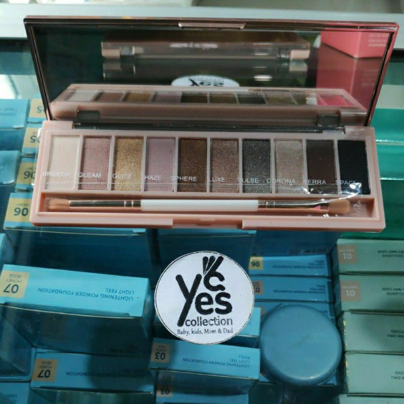 Instaperfect SPOTLIGHT Chromatic Eye Palette 10 g Wardah eyeshadow pallete Kosmetik Mata Makeup Cosmetic