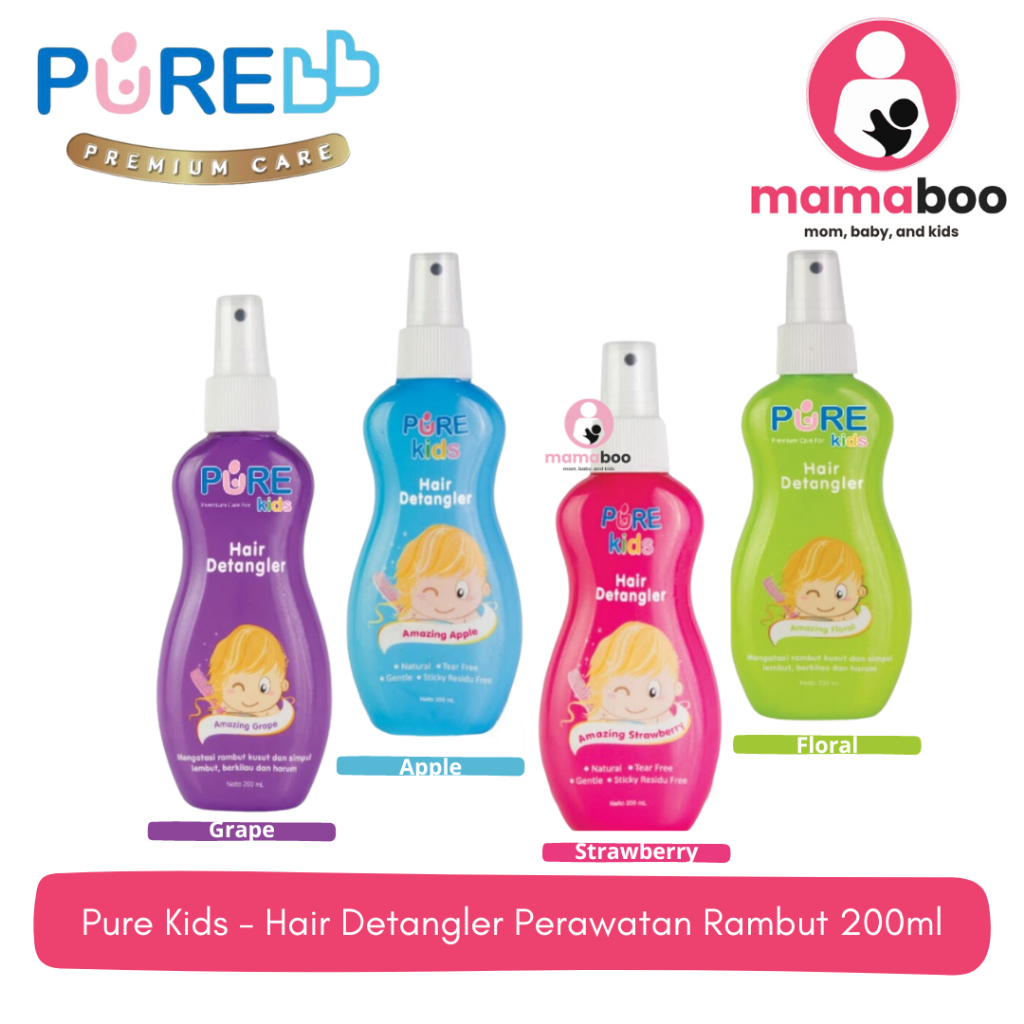 Pure Kids - Hair Detangler Perawatan Rambut 200ml