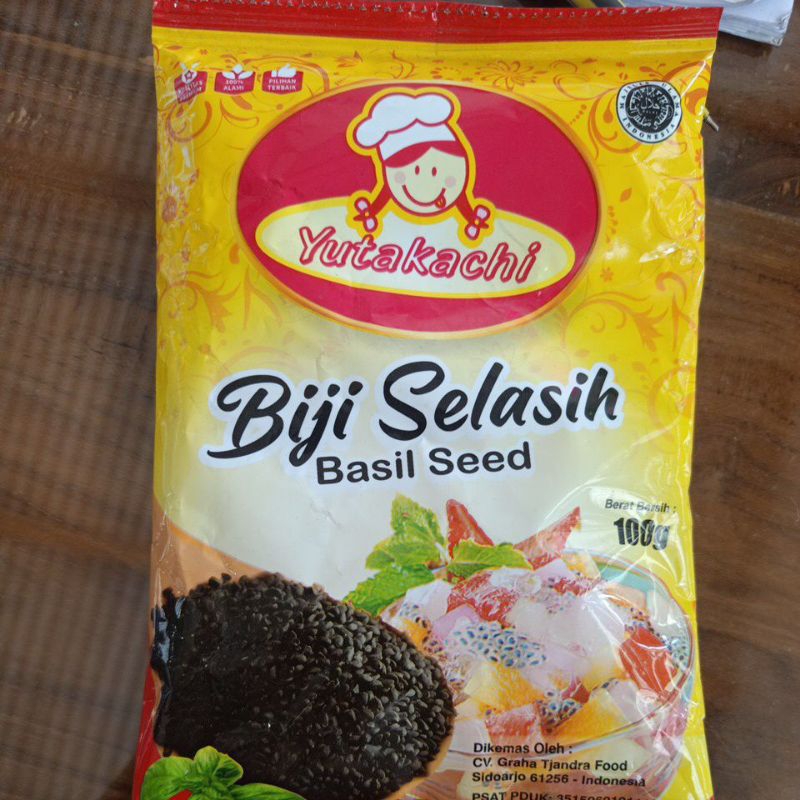 

Biji Selasih 100gr - Basil Seed - Telasih 100 gr