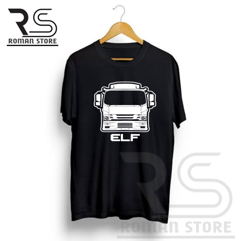 Kaos T-Shirt Isuzu Elf Front - kaos otomotif