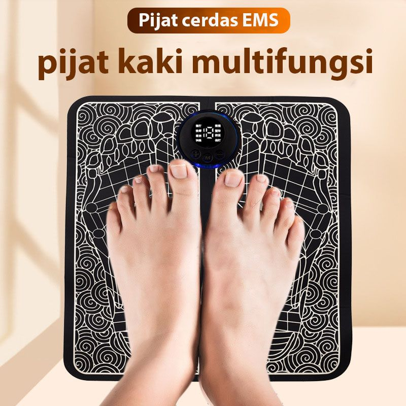 Alat Pijat Kaki/Foot Massage Mat Pad Jepang Original Alat pijat Kaki EMS Massage Foot/Penghilang Pegel di Kaki &amp; Praktis