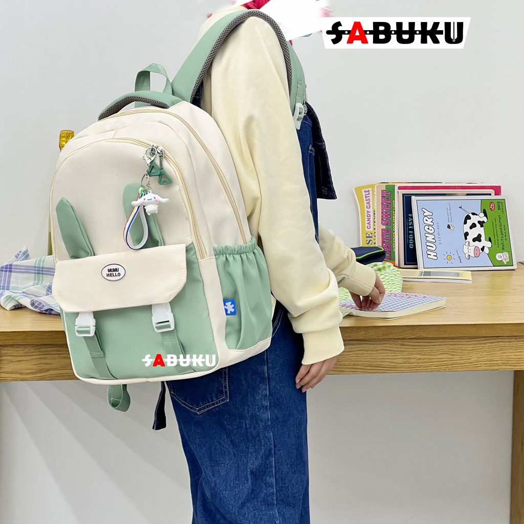 [S&amp;K]Tas Ransel Anak Sekolah/Remaja Tas Punggung Fashion Wanita Backpack Laptop - SK309