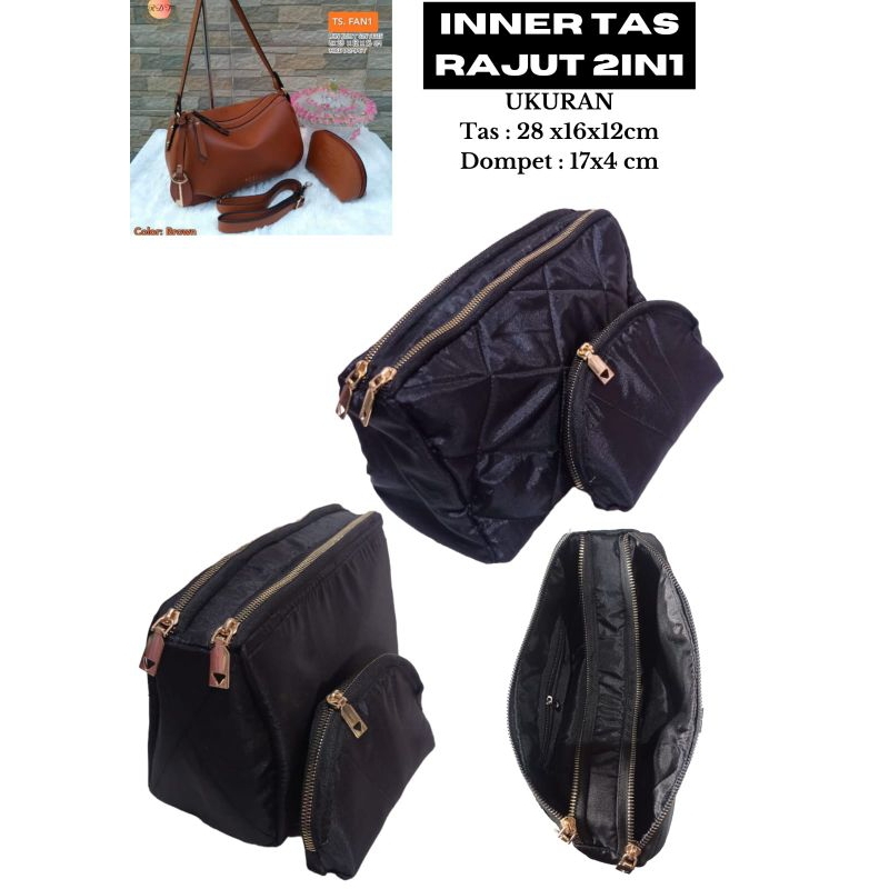 INNER INSTAN TAS RAJUT 2IN1