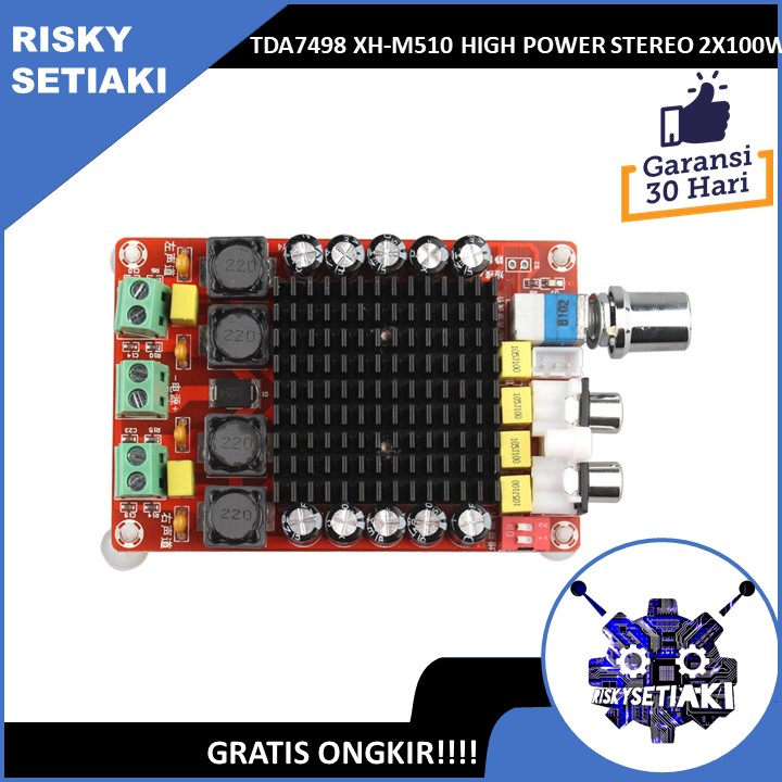 TDA7498 XH-M510 HIGH POWER STEREO 2X100W AUDIO AMPLIFIER KIT