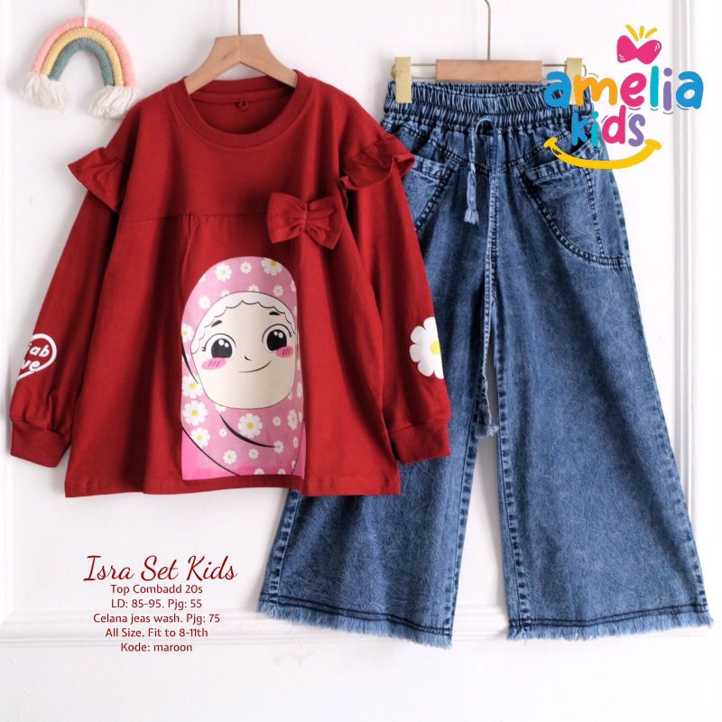 (NEW)SETELAN ANAK OOTD//HELEN /SPRINGKLE /CANAY/PARIS/LULA/KEMIL/FATIH/ZAKIA ,/TAJMA /MIMOSA/MIRLA/DOREMA /WONDERFUL/NICE/YURA/INA/NELY/LILU/IRMA/ESRA/YUMY/ARUM/NOELA-ISRA BY AMELIA