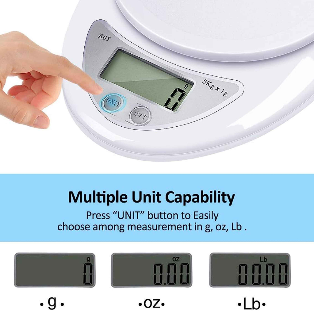 Timbangan Electric * Timbangan Digital Dapur * Kitchen Scale * 5Kg