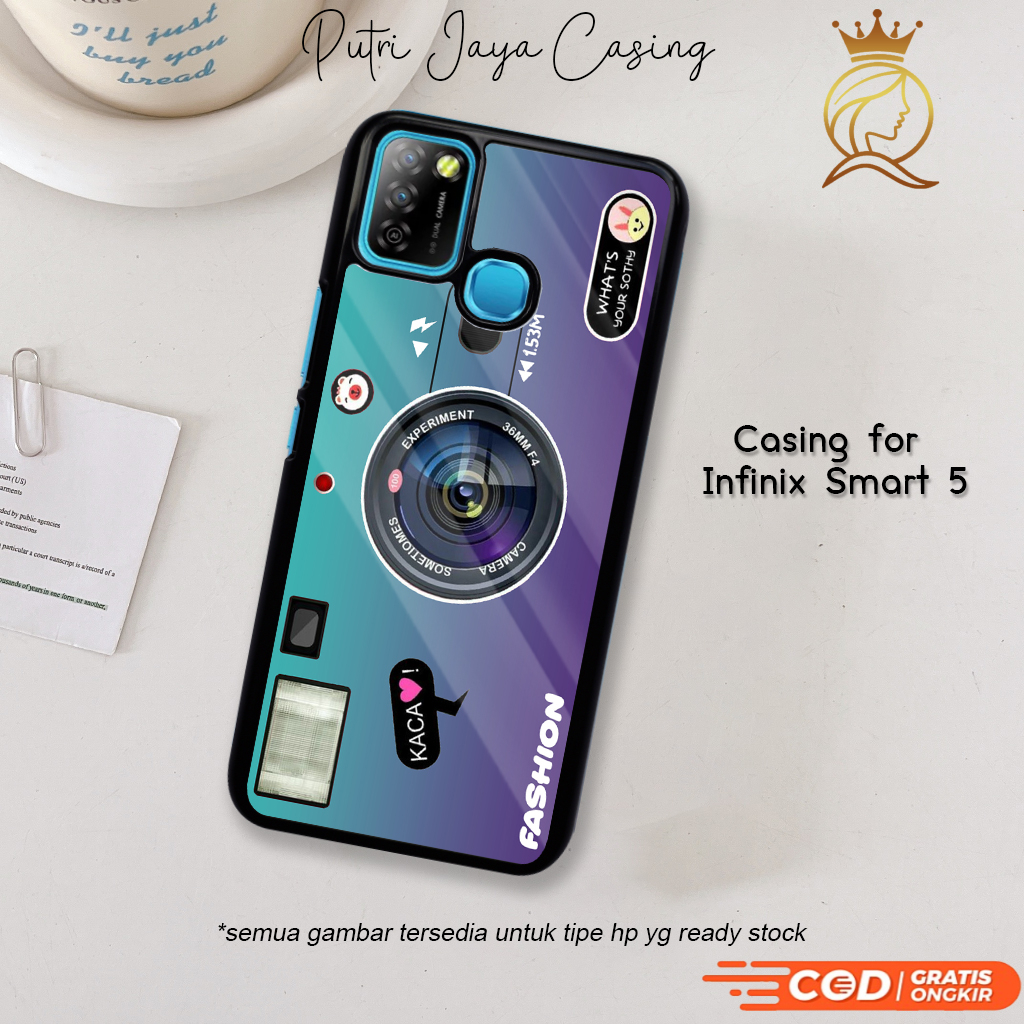 Case Hp Infinix Smart 5 Casing Infinix Smart 5 Motif KAMERA 04 Casing Terbaru Case Karakter Lucu Ker