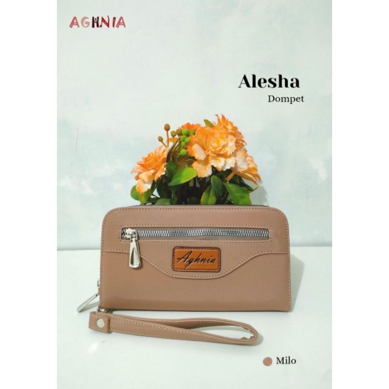 DOMPET ALESHA BY AGHNIA TAS WANITA MURAH BAHAN CHOCOLY