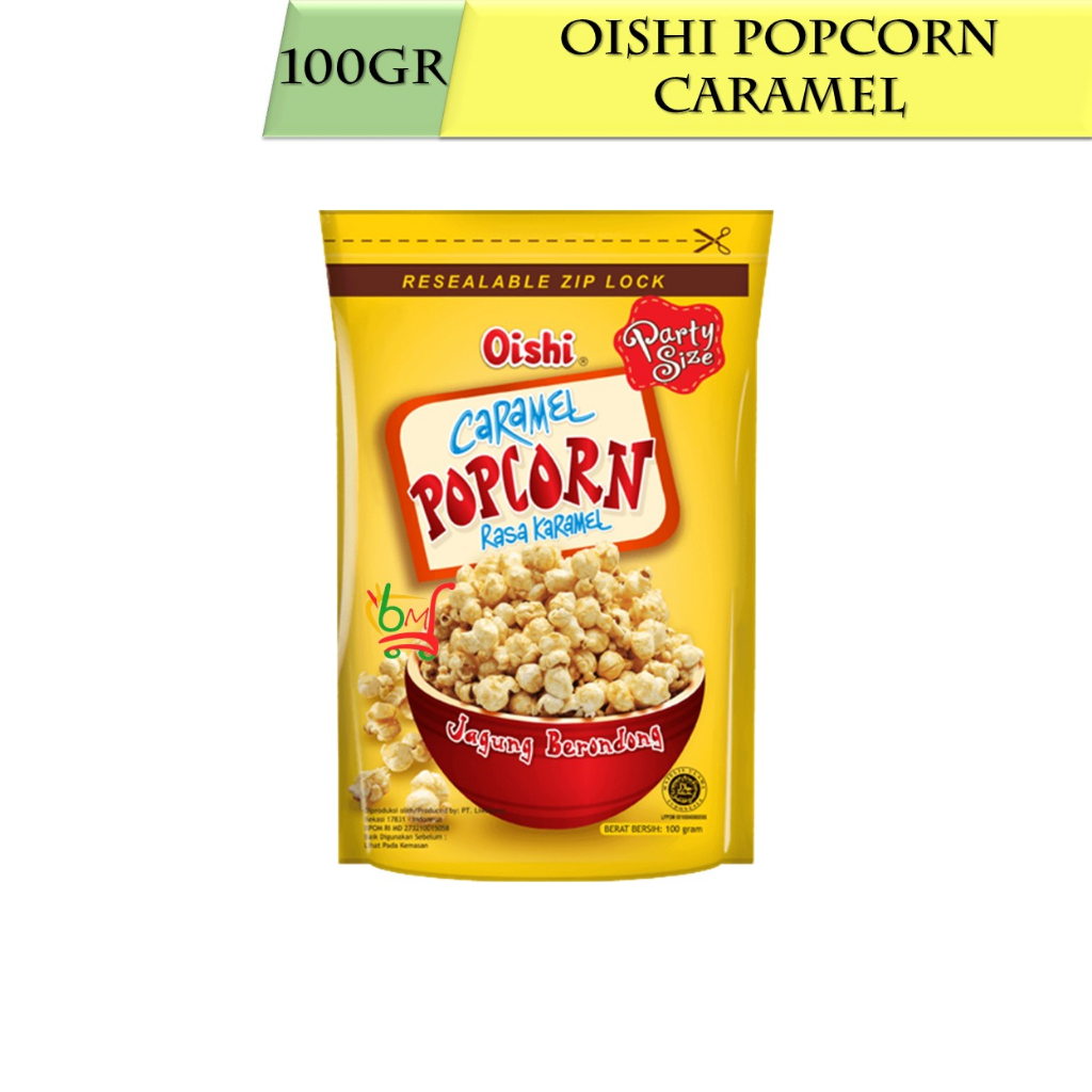 

Oishi Popcorn Berondong Jagung Rasa Karamel