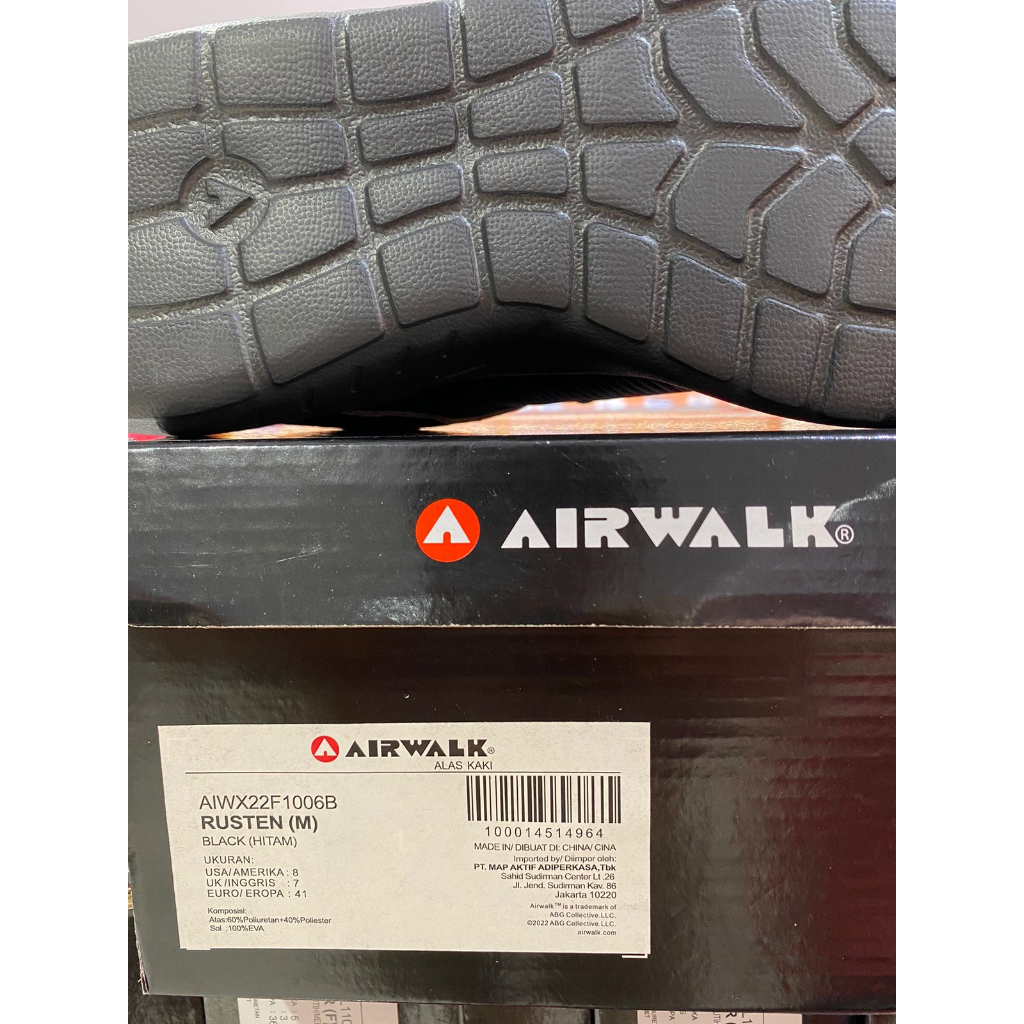 Airwalk Rusten Black Men's Shoes Original