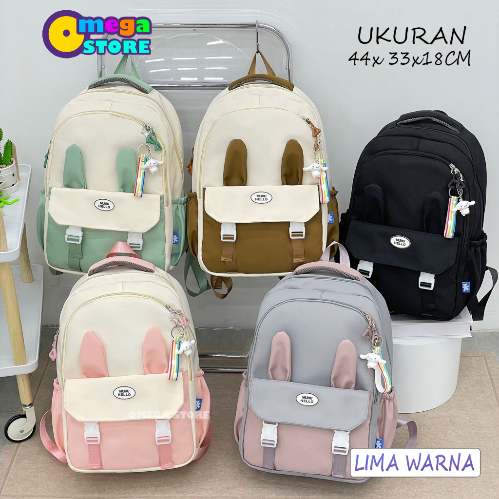 [O&amp;S]Tas Ransel Anak Sekolah/Remaja Tas Punggung Fashion Wanita Backpack Laptop - OS309
