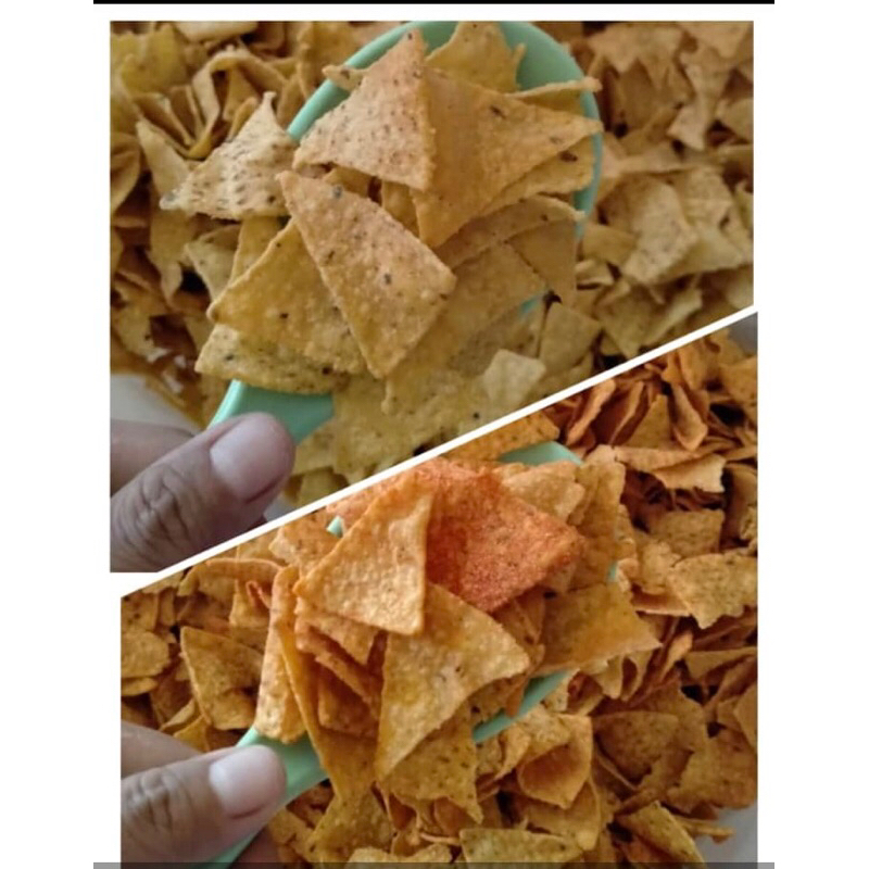 

Tes Tortilla chips barbeque dan balado 250gr